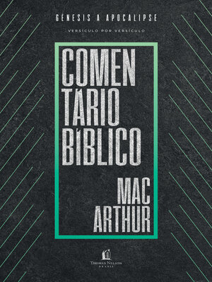 cover image of Comentário bíblico MacArthur